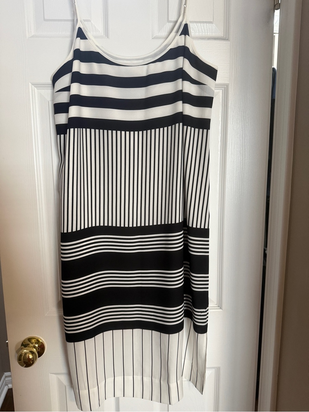 Nautica Striped Black and summer dress